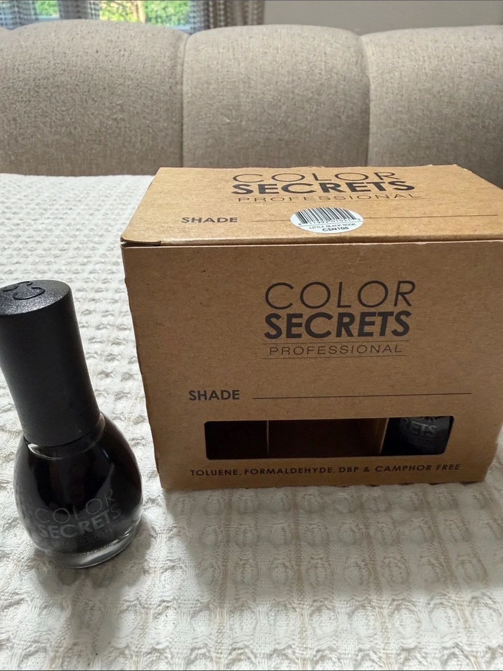 Color Secrets Professional Yellow Nail Polish
